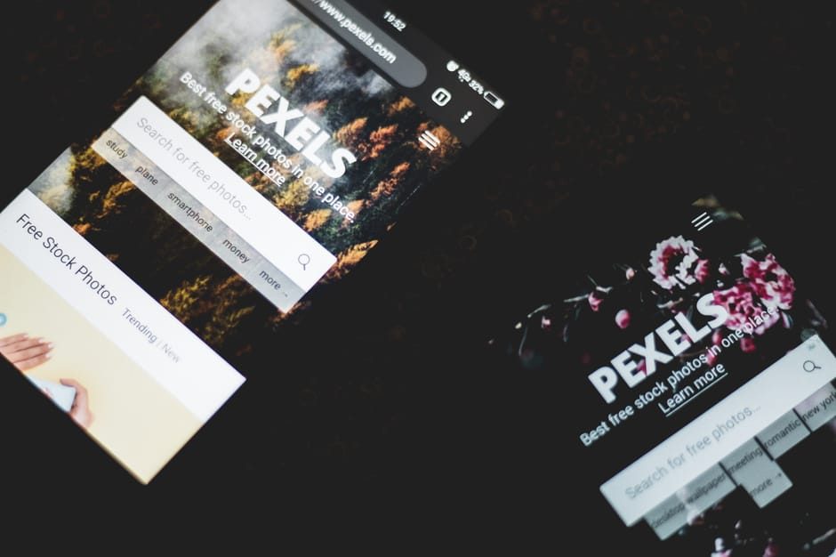 Responsive Seitenansicht auf Smartphone, Tablet und Desktop